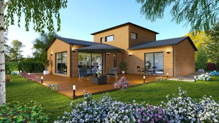 construction maison en bois