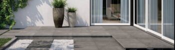 terrasse carrelée