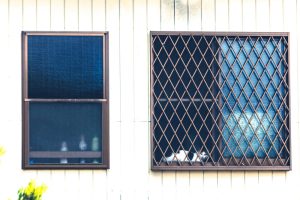 belle grille de défense amovible pour fenêtre