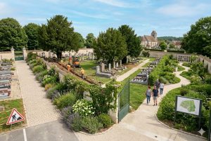 Réhabilitation d'un cimetière communal