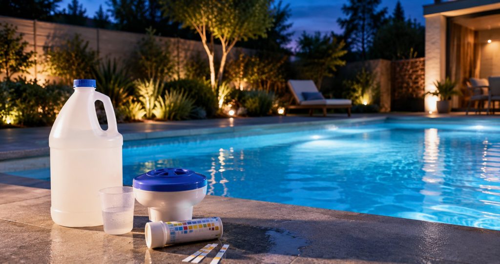 dose d'eau de Javel pour une piscine