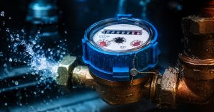 bague du compteur d'eau