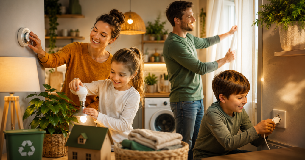 Gestes simples pour économiser de l'énergie à la maison