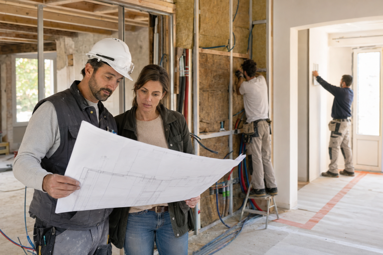 Ordre des travaux de rénovation