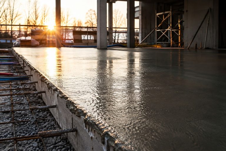 Temps de séchage d'une dalle béton