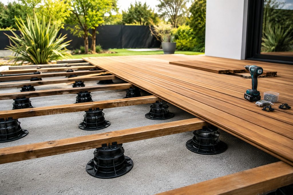 lambourdes terrasse en bois