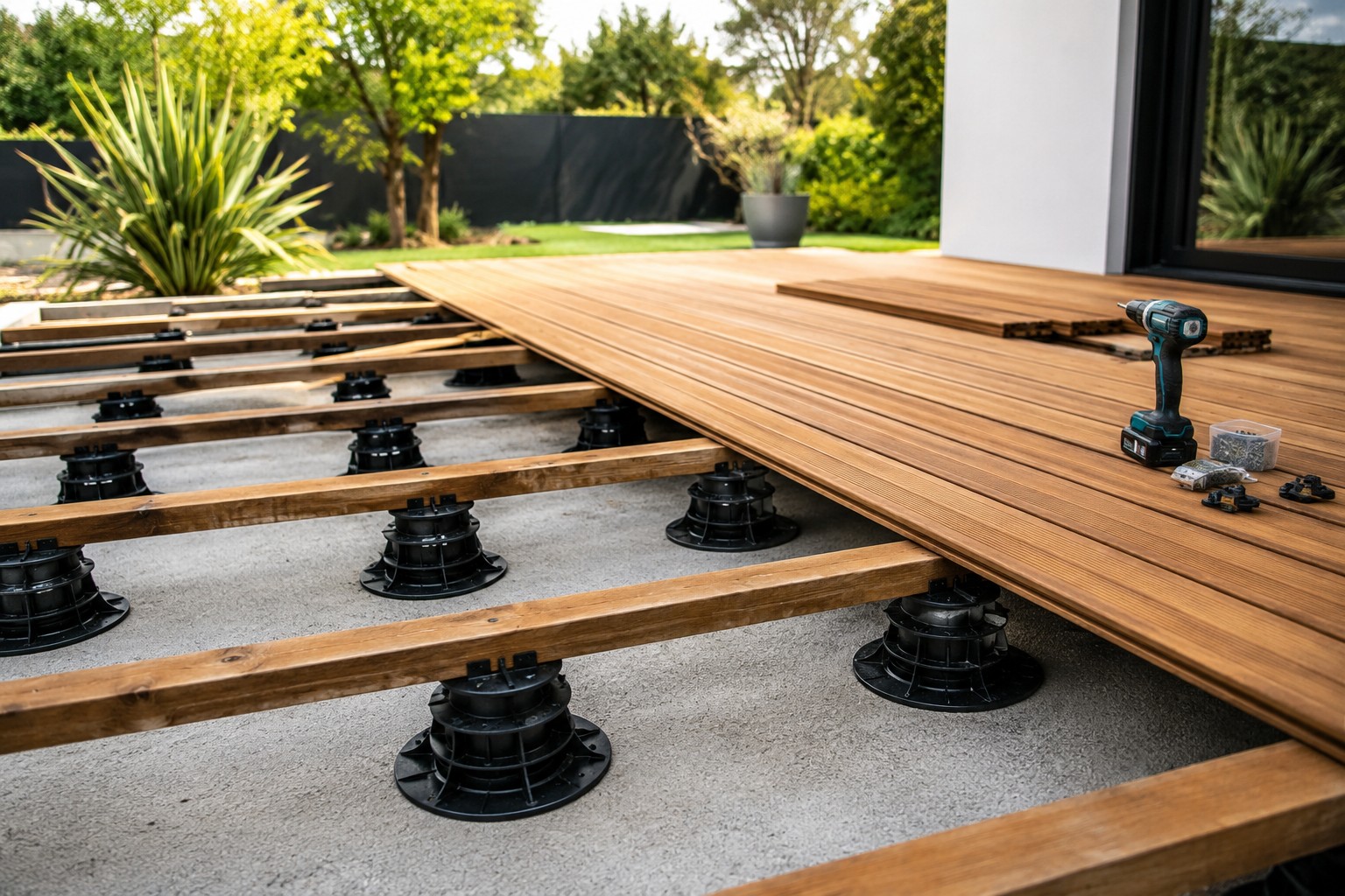 lambourdes terrasse en bois