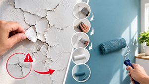 Peinture qui craquelle solutions