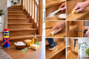 WD-40 sur escaliers