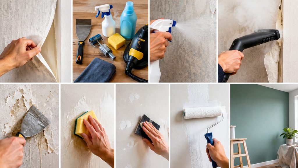 décoller du papier peint intissé
