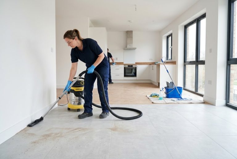 Nettoyage de fin de chantier